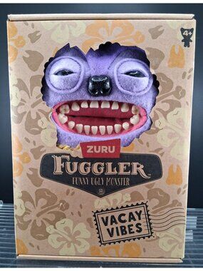 Fuggler Funny Ugly Monster Plush By Zuru Vacay Vibes Style 9"
